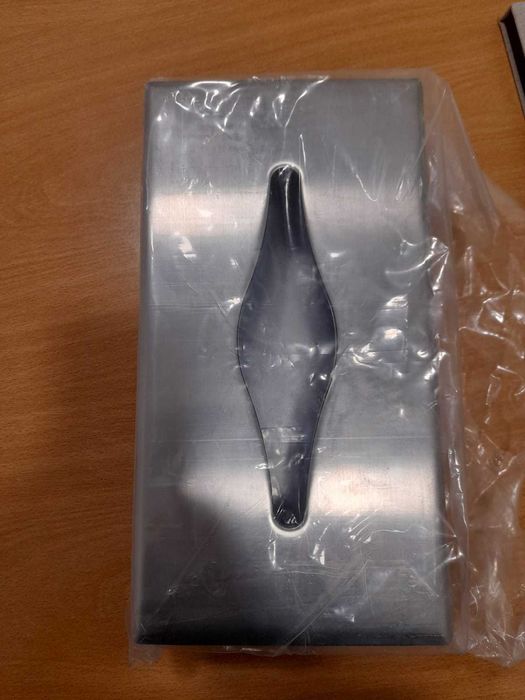 Dispensador luvas/ toalhitas zig zag inox IN60-551 NOVO