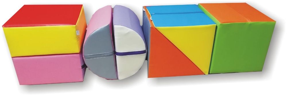 Duże klocki piankowe rehabilitacyjne zestaw mini