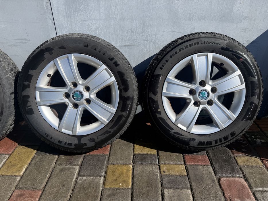 Диски 5х112 r15  VW VAG audi Skoda колеса  титани et50