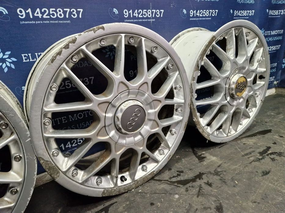 Jantes usadas 18 BBS RS2 RS795 5X112 BI PARTIDAS AUDI A4 B6