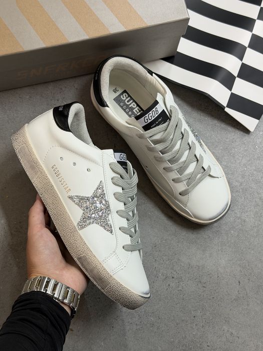 Кеди golden goose білі 37,38 голден гуси