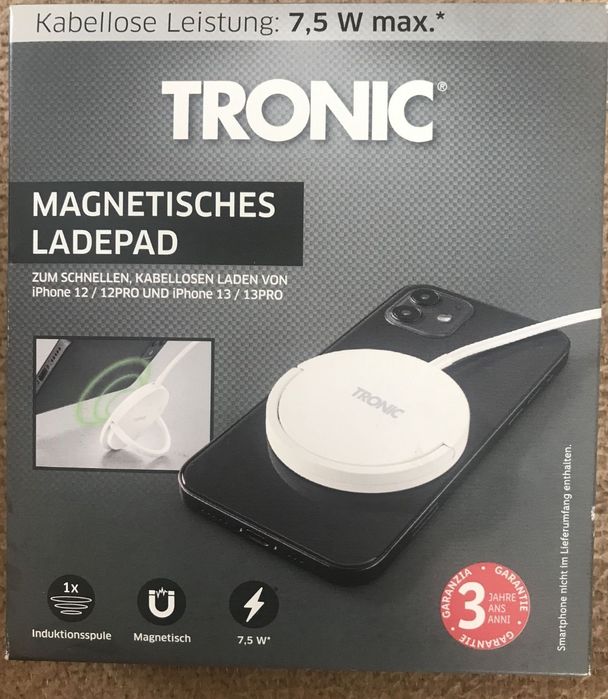 Магнітний бездротовий зарядний пристрій Tronic Magnetic Wireless Ch