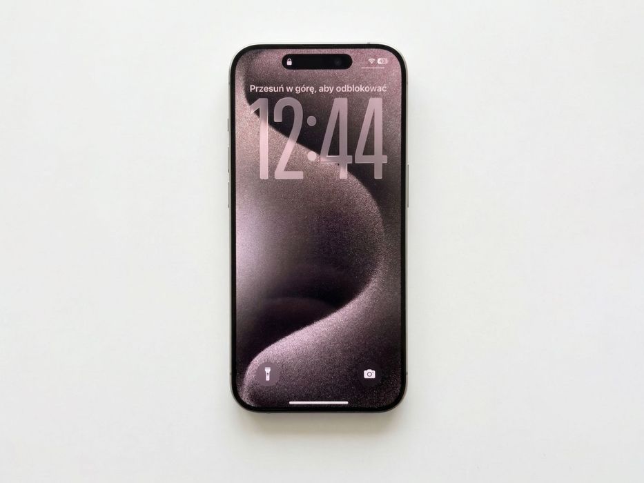 iPhone 15 Pro 128GB Natural Titanium - Stan Idealny