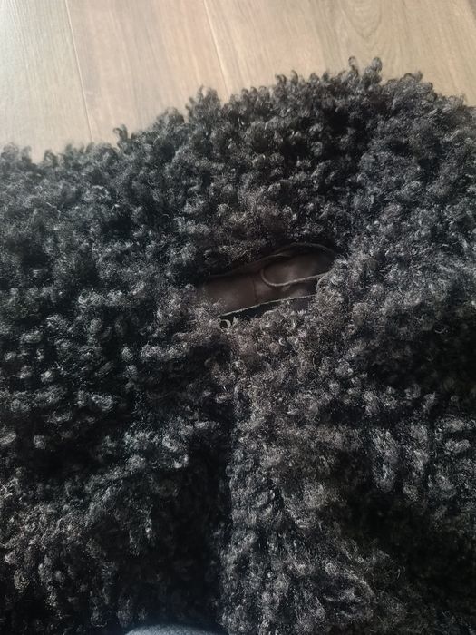 Kurtka pladzcz Teddy baranek Zara S