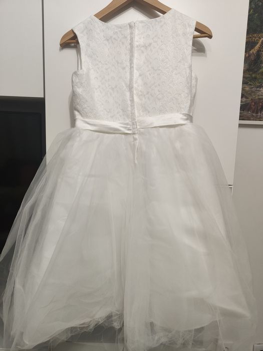 Vestido branco de cerimónia