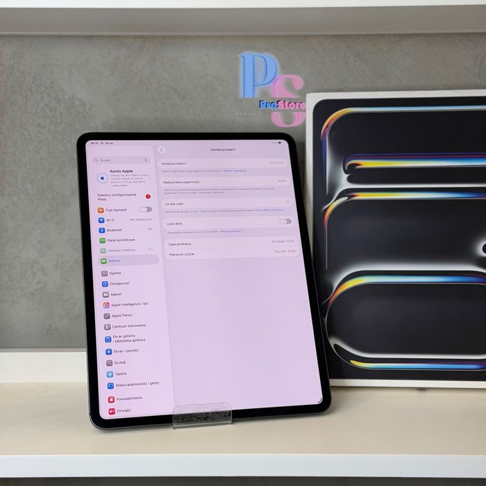 Sklep! iPad Pro 13” M5 256GB Cellular – NOWY, 0 cykli, otwarte pudełko