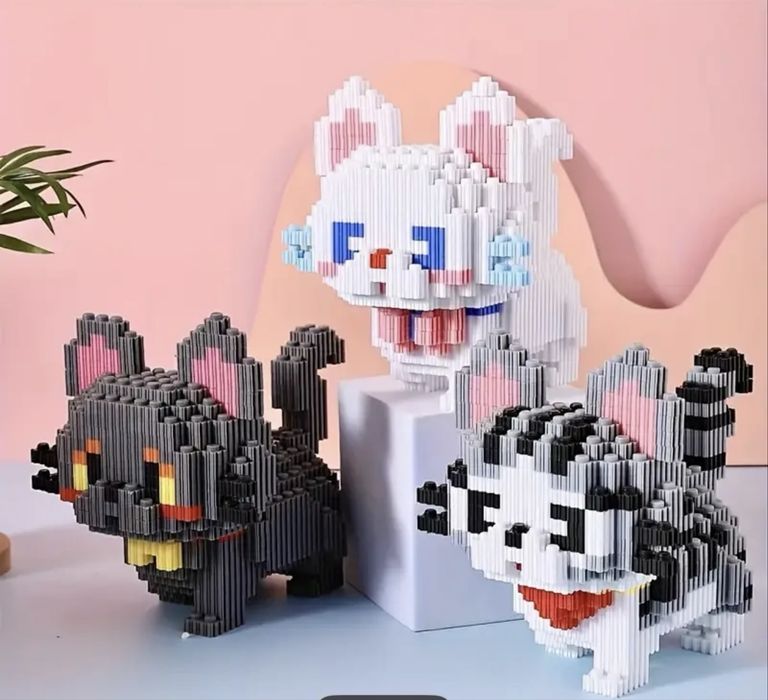 котики з конструктора