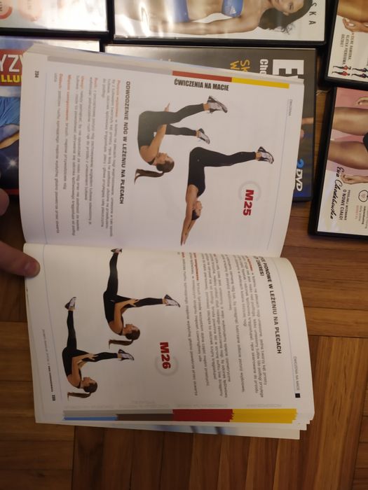 DVD z Ewą Chodakowską ćwiczenia na dvd + książka