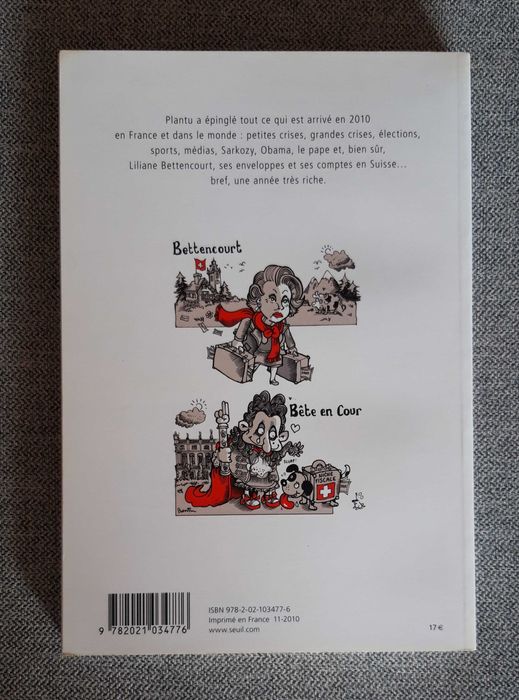 BD "Tête de Gondole" de PLANTU