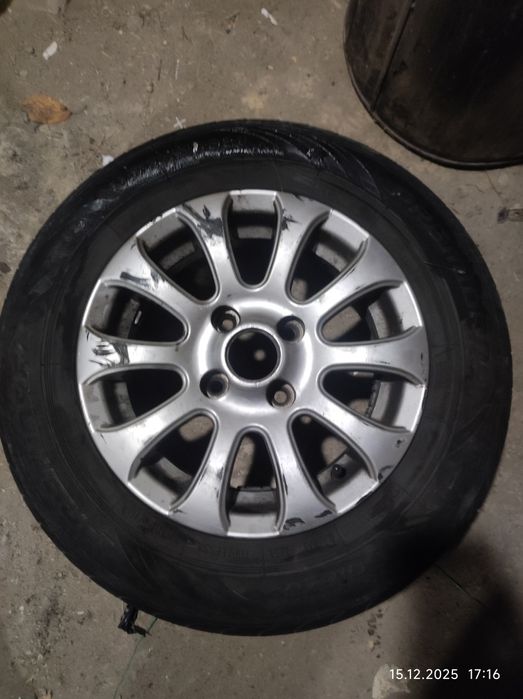 титановые диски с резиной (летней)