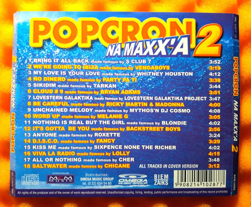 MCM Music - Popcron Na Maxx'a 2 (CD, 1999)