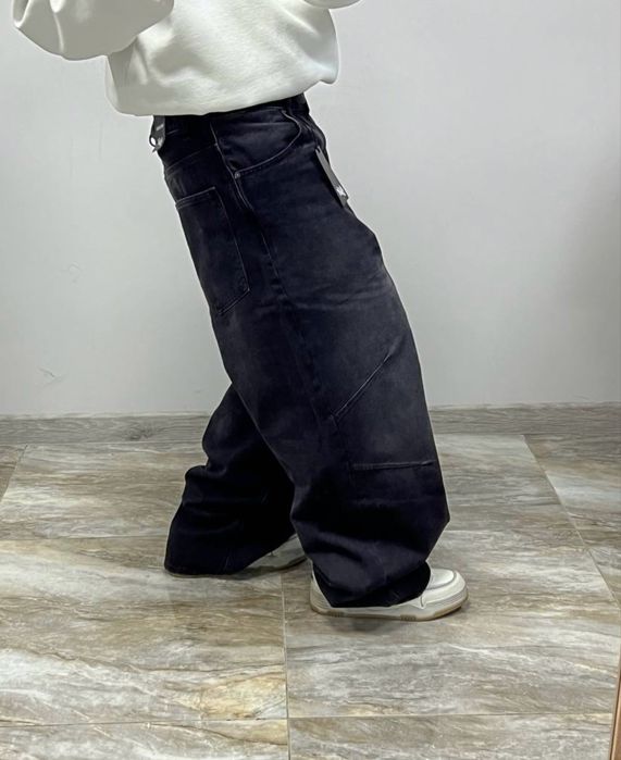 Нові Мега широкі джинси Super BAGGY rap широкие джинсы Jaded London ty