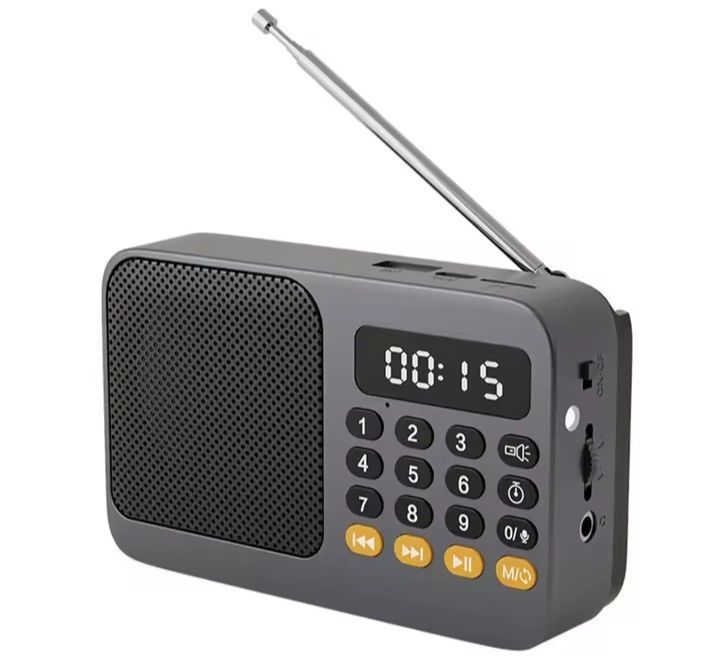 Радіо УКВ ФМ цифровий на акумулятор нове