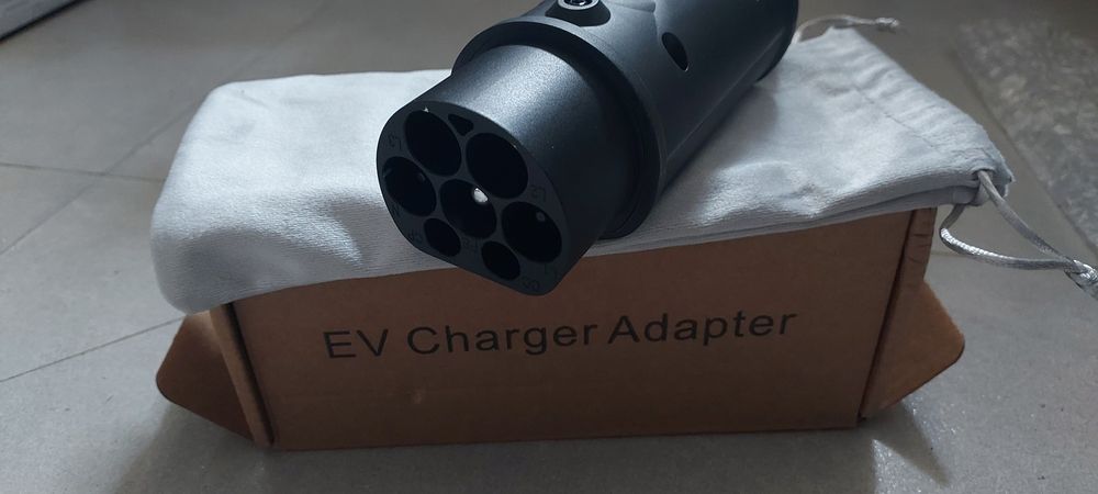 Adapter typ 2 do typ1 auta z USA
