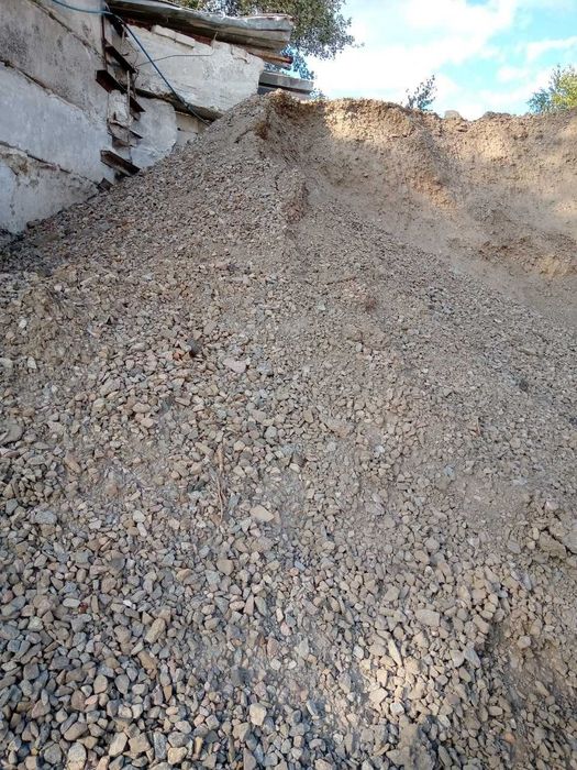 Щебень б/у и новый на фундамент фракция 3х10, 5х10, 5х20, 20х40, 25х60