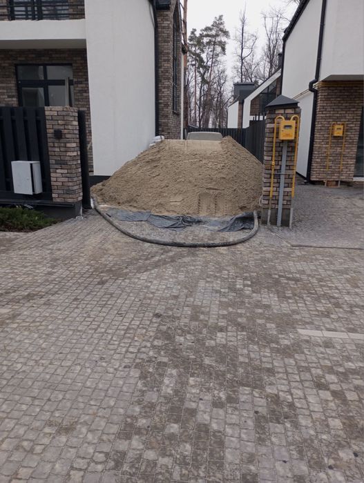 Пісок річковий в Києві – Точна вага, швидка доставка! (Песок речной)