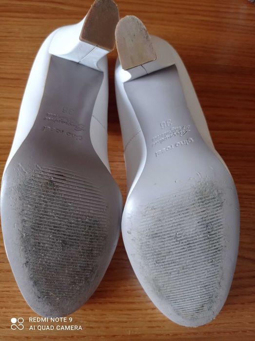 Sprzedam szpilki Gino Rossi 36 ślub, białe