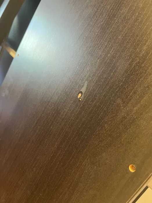 Estante IKEA KALLAX grande (5x5, preto-acastanhado)