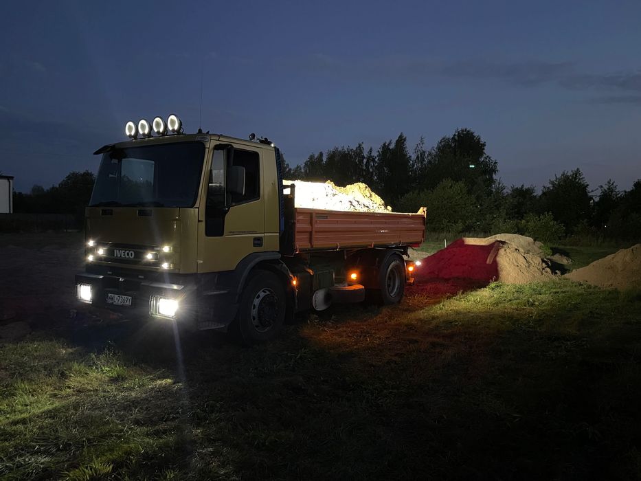 Iveco eurotech/eurocargo wywrotka 4x2 blokada mostu