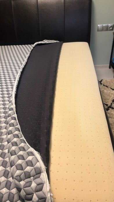 Łóżko + stelaż + materac  Janpol 160x200