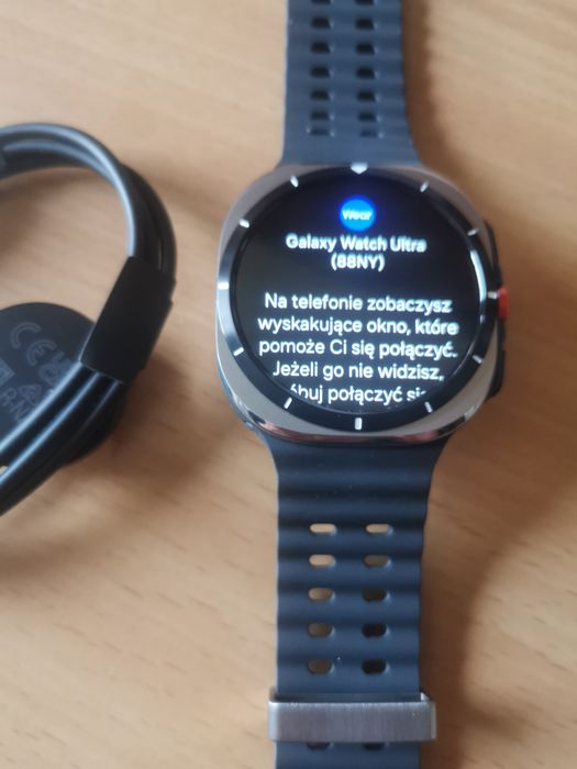 Smartwatch SAMSUNG Galaxy Watch Ultra  LTE 47mm Tytanowo srebrny