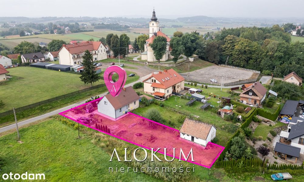 Funkcjonalny dom z dużą działką i budynkiem gospodarczym – Brzezie