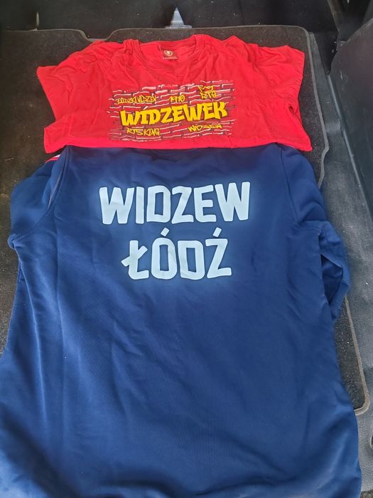 Bluza z Koszulka Widzew Łódź z Herbem  Orginalne