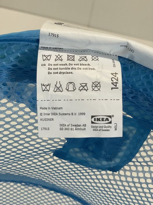 IKEA Kusiner cesto crianças pop-up com tampa