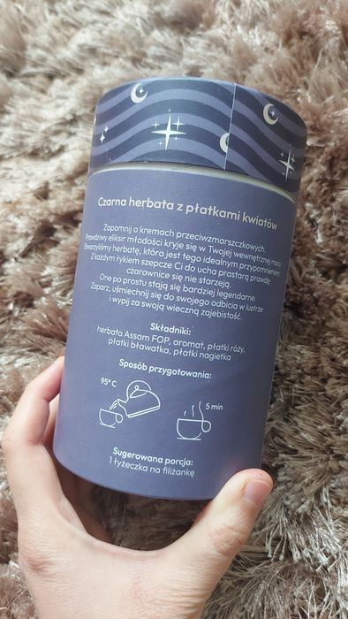 Zestaw prezentowy Zołza herbata świeczka nowy z metką