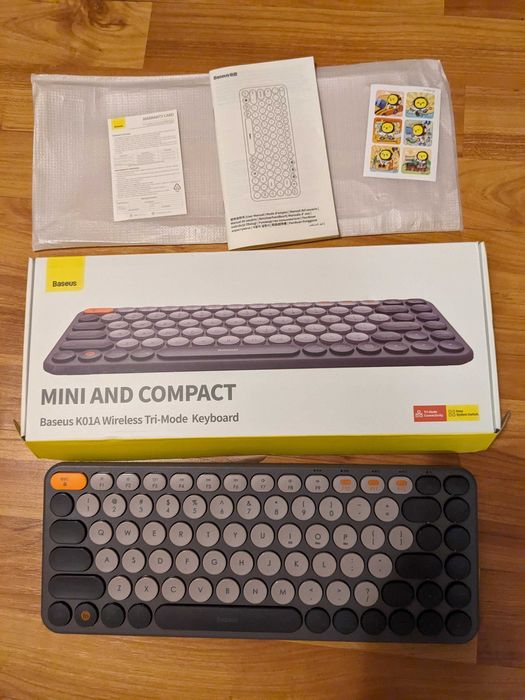 Клавиатура Baseus Mini 2.4 + Bluetooth: 1 000 грн. - Периферийные ...