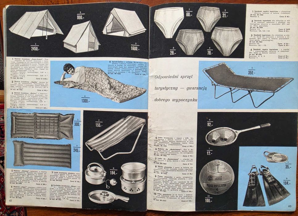 Katalog wysyłkowy 1966 PRL