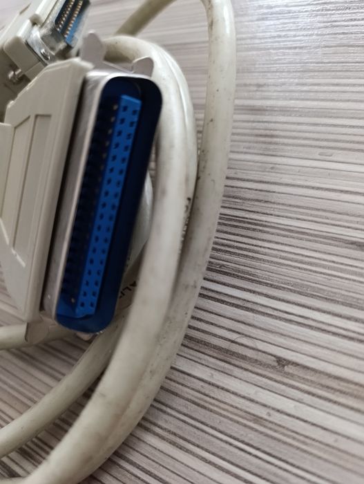 Cabo paralelo DB25 azul