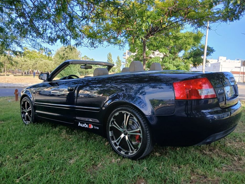 Oportunidade audi a4 2.5tdi descapotável em ótimo estado