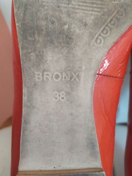 Туфли балетки женские. BRONX раз38, кожаные