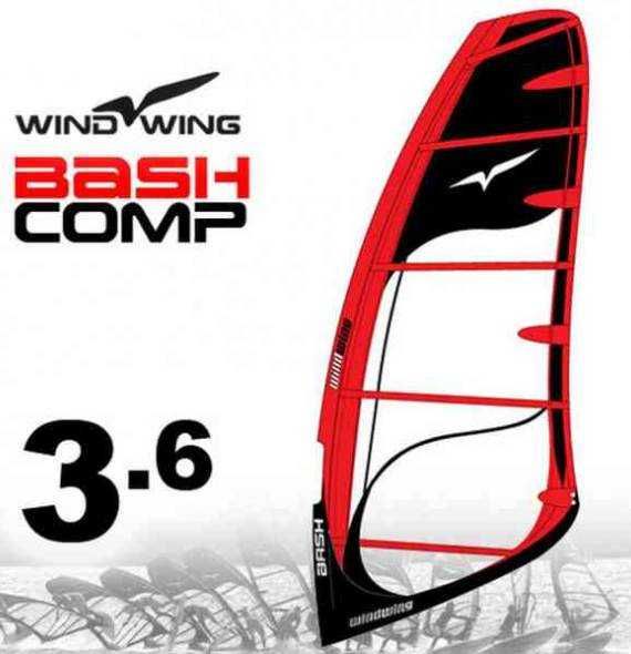 pędnik, żagiel windsurfing, windwing bash comp 3,6 m2