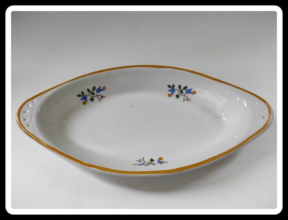Półmisek 24 cm x 12 cm Lubiana kwiatki
