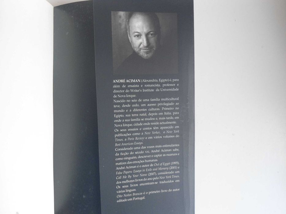 Oito noites brancas por André  Aciman