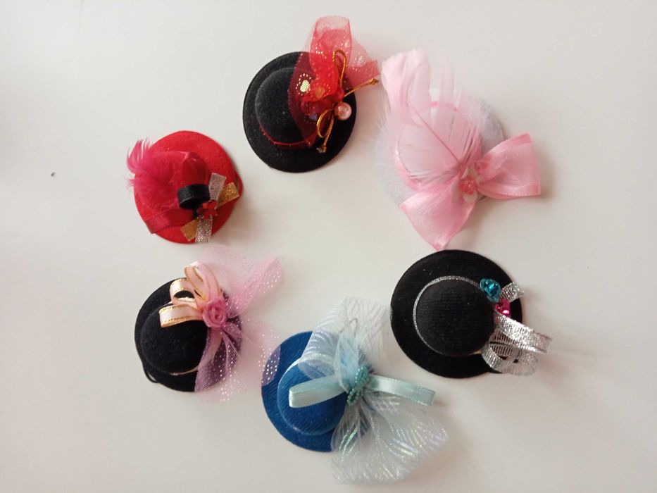 Ubranka dla lalki barbie sukienka kapelusz buty