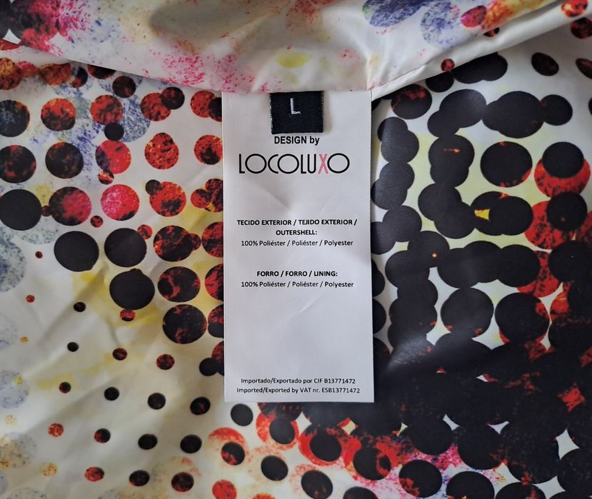 Casaco / anoraque de senhora da marca Locoluxo, tamanho L