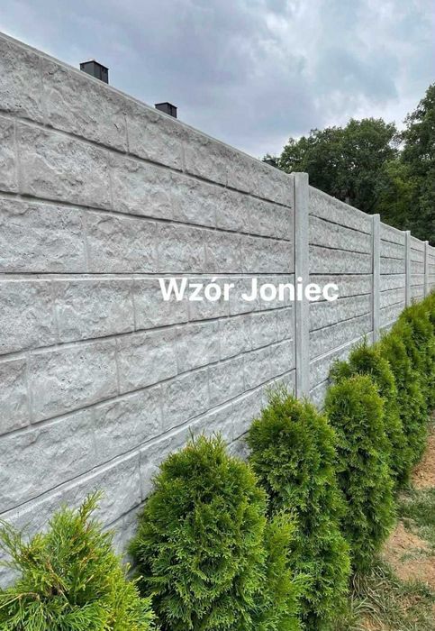 Ogrodzenia betonowe od producenta KLONEX Transport Montaż