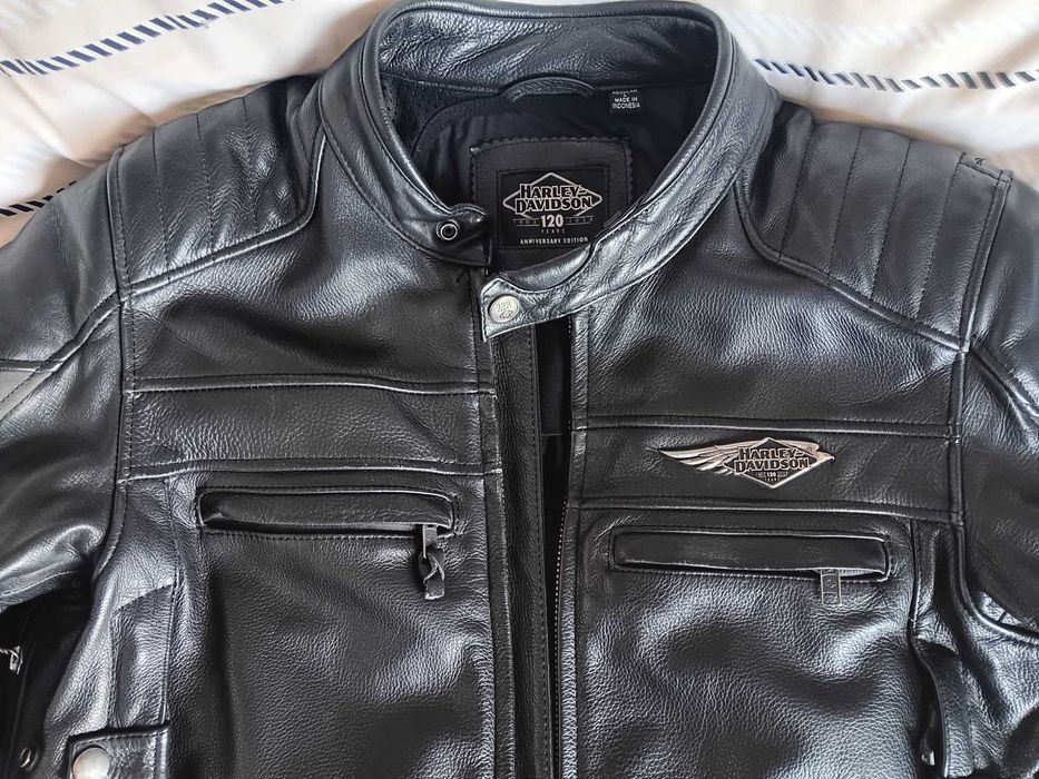 Kurtka skórzana Harley Davidson 120 lecie
