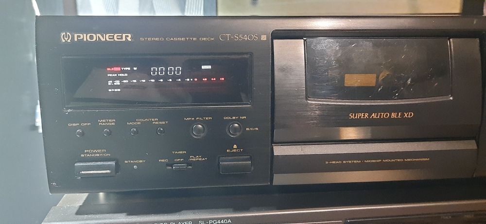 Pioneer CT-S540S дека +++ Видео работы.