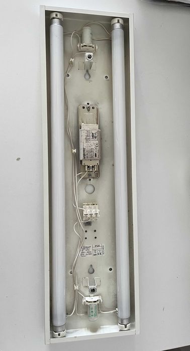 Candeeiro de Teto retangular de lâmpadas fluorescentes para cozinha