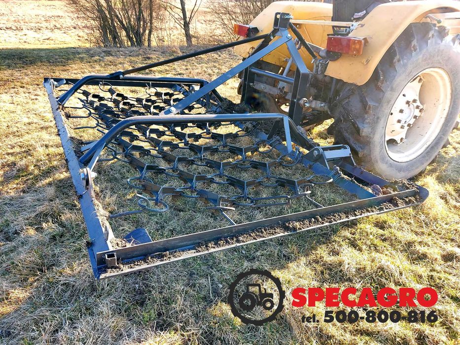 Włóka do pielęgnacji łąk paswisk ! Odlewy COMBI do łąki i pola ! HIT