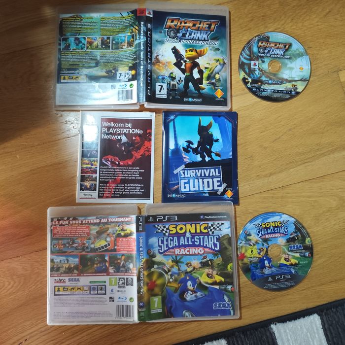 Lote de dois jogos para a Sony PlayStation 3