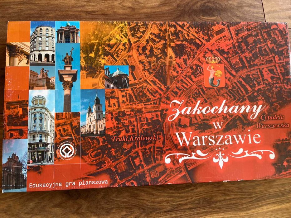 Gra planszowa ,,Zakochany w Warszawie''