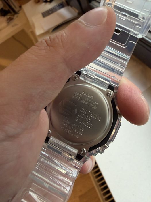 Nowy l zegarek Casio G-Shock GA-2100 transparent