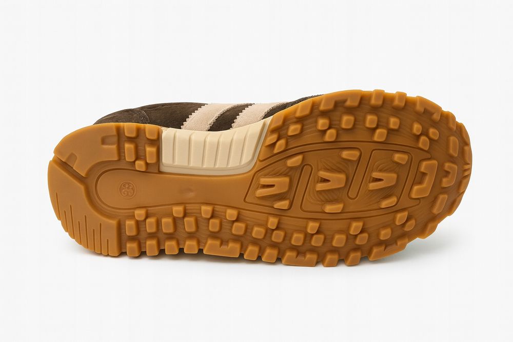 Sneakersy Retro Coffee & Beige 37