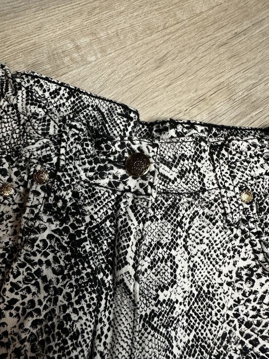 Spodnie w print węża | S / 36 | średni stan