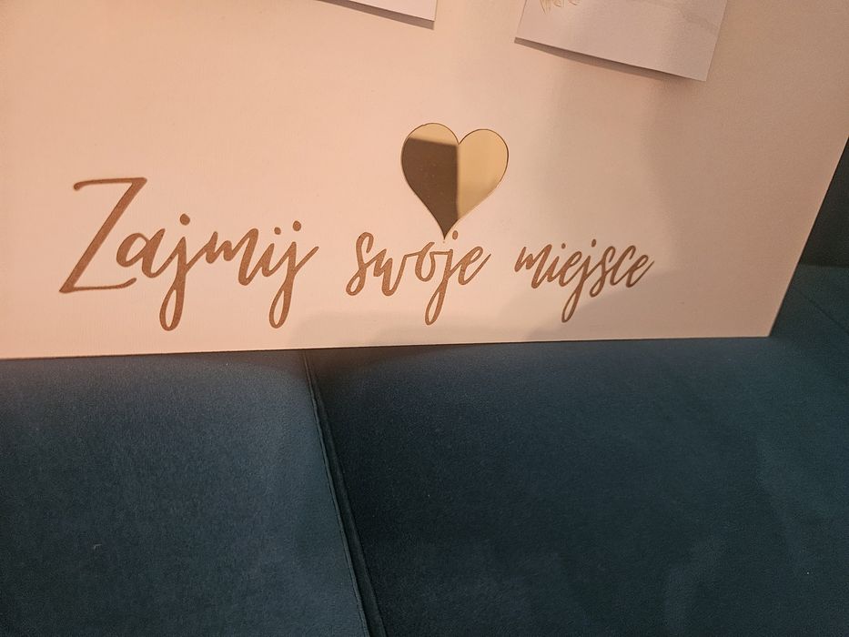 Plan stołów na wesele lub przyjęcie/tablica